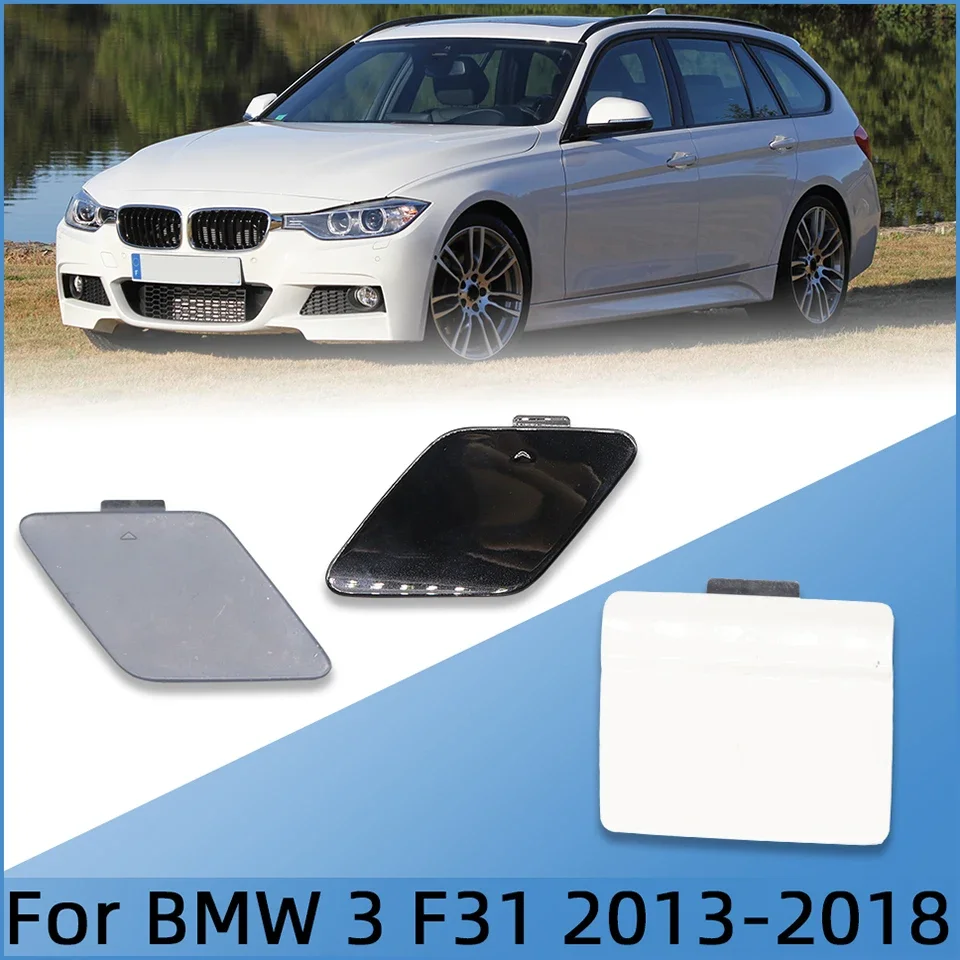 

For Bmw 3 F31 F31 M 2012-2018 Rear Bumper Trailer cover Towing Hook Eye Cap Shell Painted 51127312749 51127428436 51128056616