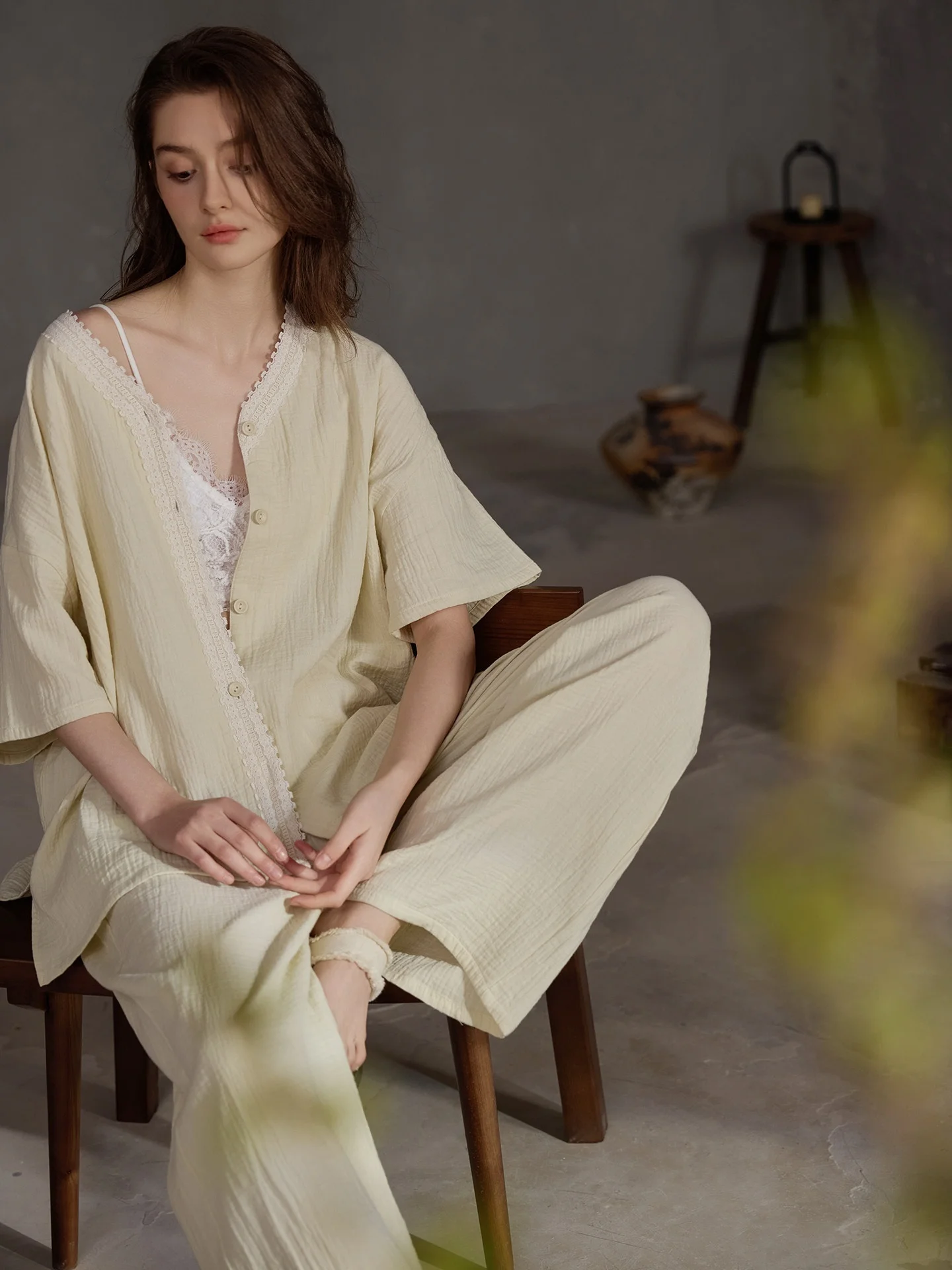 camison-de-algodon-puro-para-mujer-conjunto-holgado-de-manga-corta-y-pantalon-largo-con-almohadilla-integrada-en-el-pecho-comodo-y-transpirable-para-primavera-y-verano