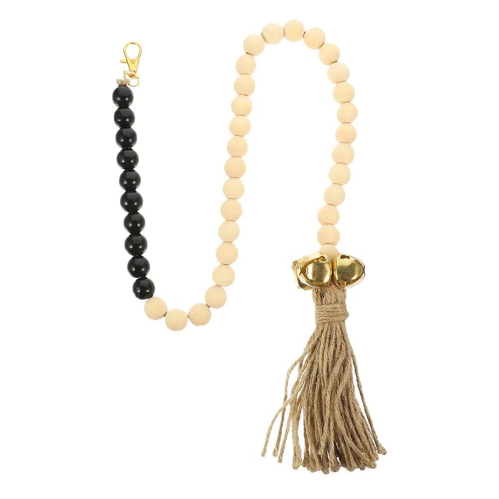 

Dog Door Bell Delicate Pet Doorbell Decorative The Training Hanging Wooden Beads Bells for Potty