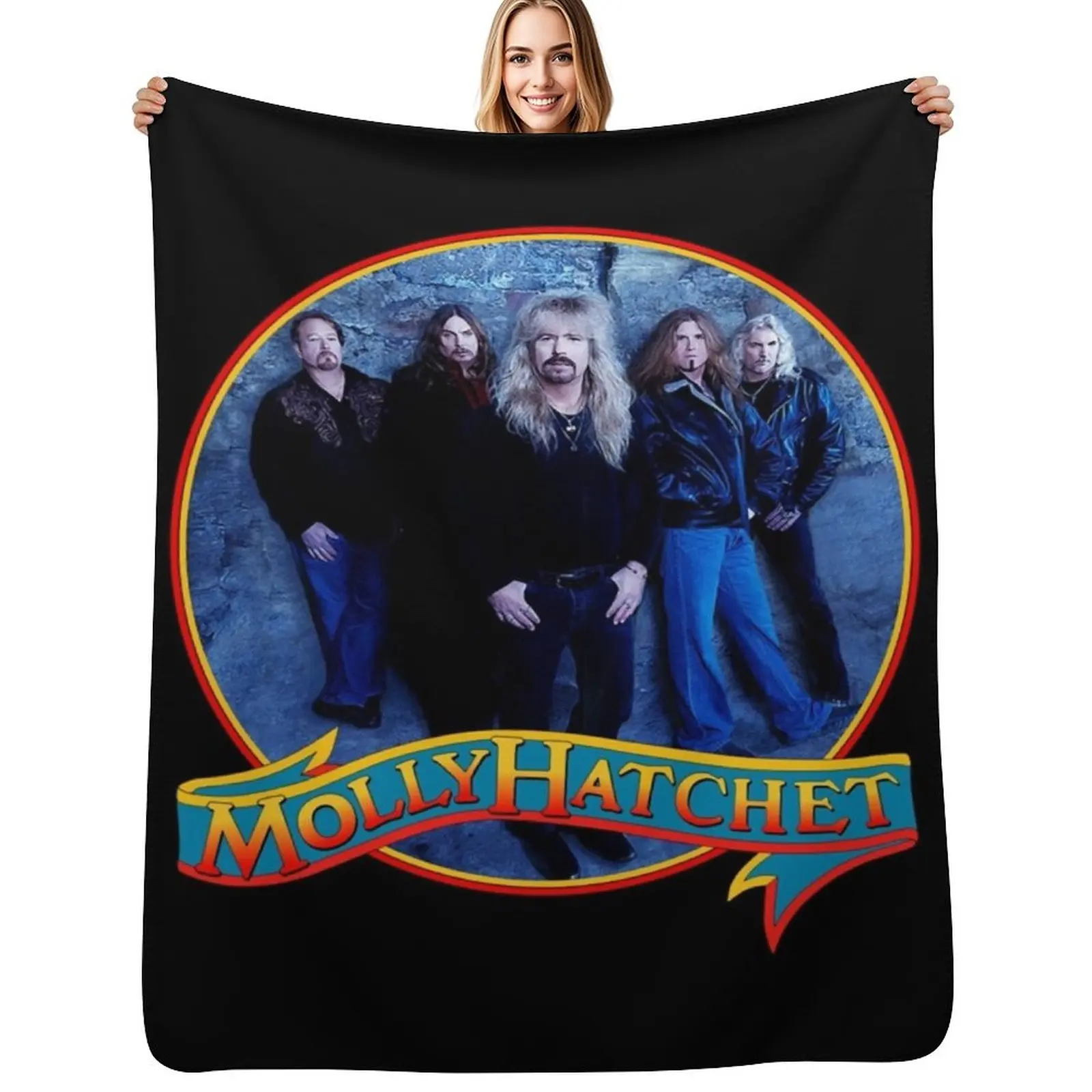 

Silent Reign of Heroes Rock Band Gift For Fan Throw Blanket Decoratives Polar blankets and throws Multi-Purpose Blankets