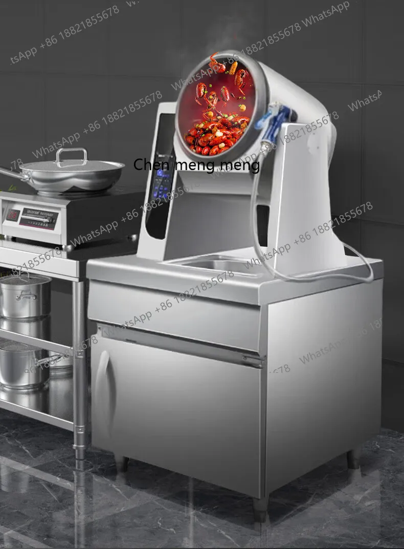 

Commercial large-scale, intelligent automatic cooking equipment multi-function electric touch screen floor type