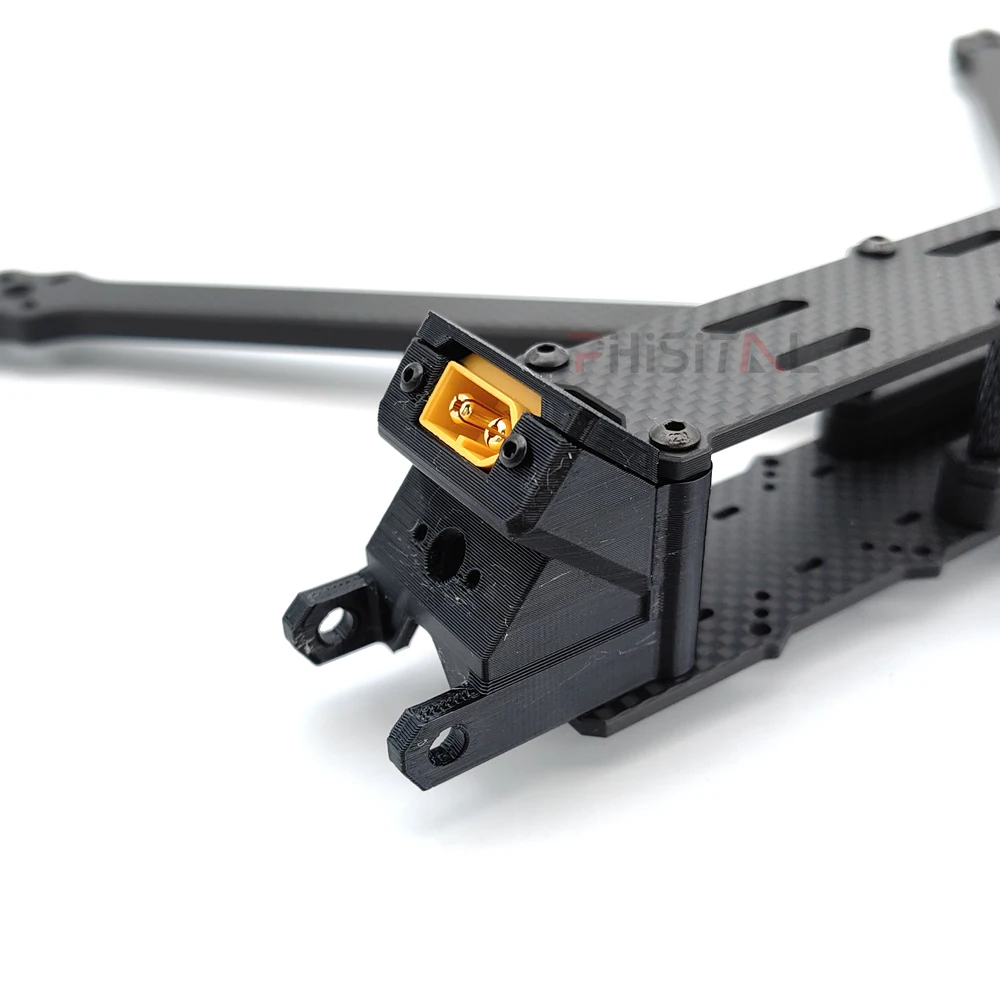 FPV VTX Antennenhalter XT60 Steckerhalterung/Sitz/Halterung 3D-Druckteil | 20-30mm Abstand | 20/29 mm Höhe für Quadcopter-Drohne PR094 – Detail 2