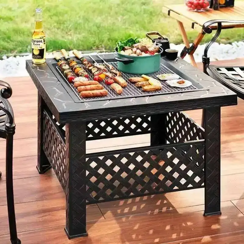 Villa Creative Home Courtyard Stove Garden Room Terrace Heating Fire Indoor Pits Living Outdoor Apartment Barbecue Grill Brazier