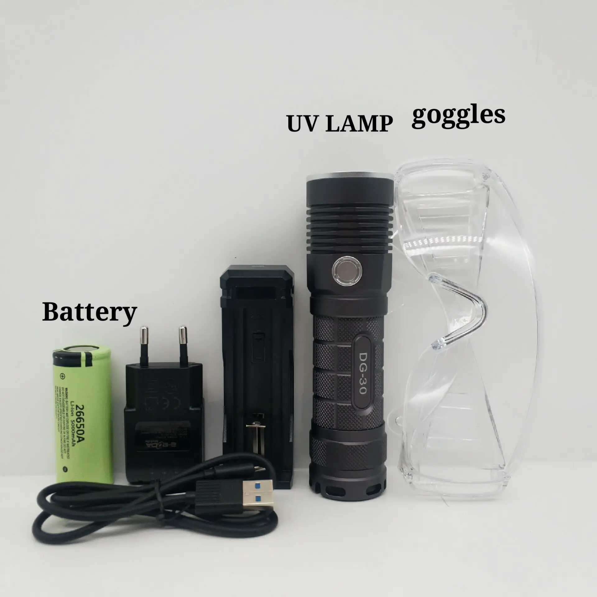 Torch LED UV Light LED Ultraviolet Torch Lamp Long Working Hours and Stable Quality
