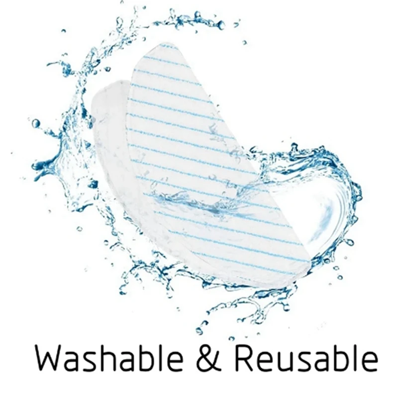 Almohadillas de fregado de repuesto para Robot aspirador Ecovacs DEEBOT OZMO T8 Series, 60 piezas