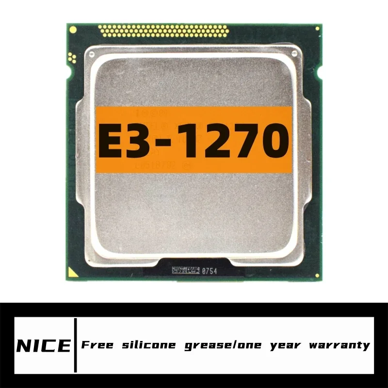 Xeon-procesador de CPU E3-1270 E3 1270, 3,4 GHz, Quad-Core, 8M, 80W, LGA 1155