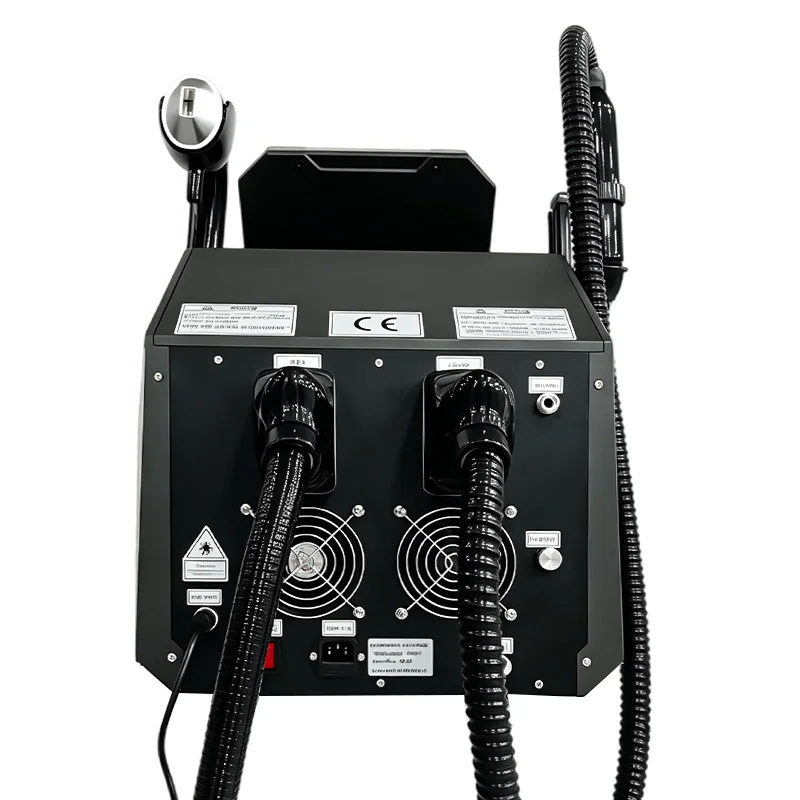 Professional 2In1 Diode Laser Hair Removal Picosecond ND YAG Tattoo Removal Machine 755 808 830 940 1064nm Ice Cooling Beauty