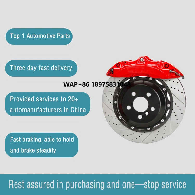 

P60NS Front Big Brake Kit 6 Piston Caliper with 355*32 mm Rotor BBK Auto Brake System for X3 18 19 Inch Car Rim