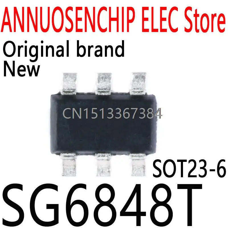 100 ADET Yeni ve Orijinal SG6848TZ1 SOT23-6 SG6848 SOT SG6848T