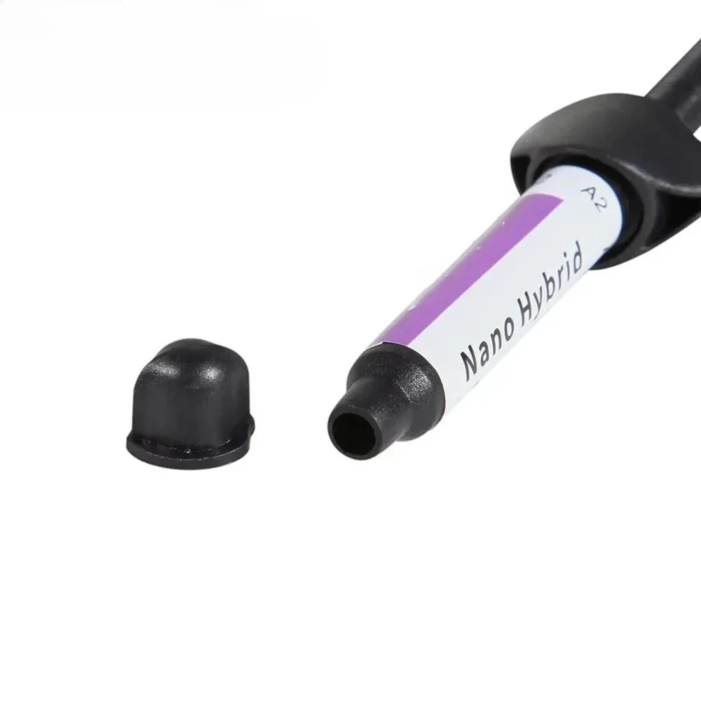 Resina compuesta nano híbrida universal de 4g/seringa - material dentário fluido de cura leve para restauração dentária (tombras A2/A3)