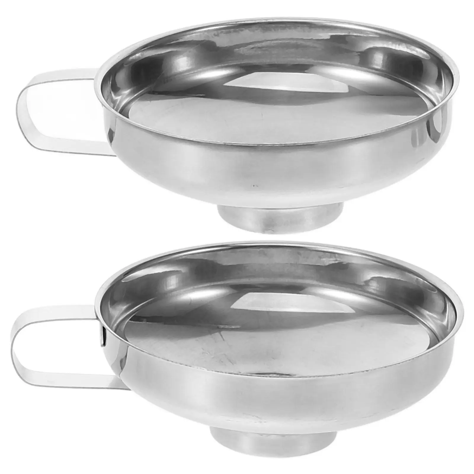 2Pcs Stainless Steel Small Funnel Urn Filler for Cremation Jewelry Ashes Easy Pouring Kit Mini Steel Funnel Small Funnels