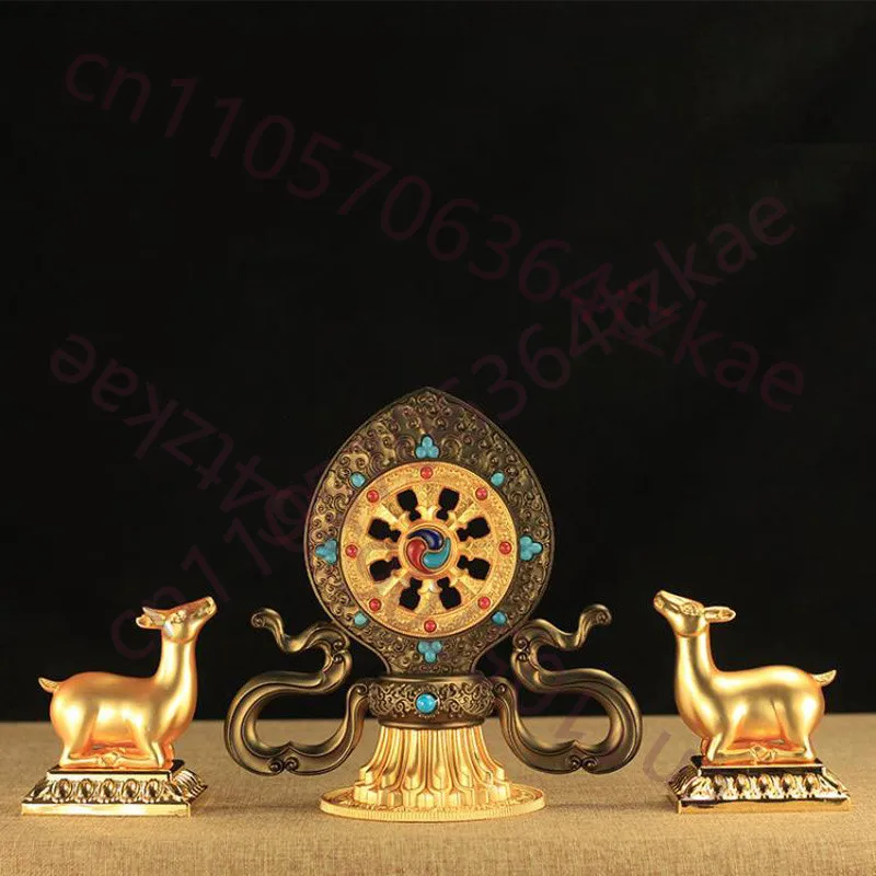 

Тибетское буддийское колесо дхармы (Тантра), буддийские алтарные украшения, вращающееся колесо буддизма