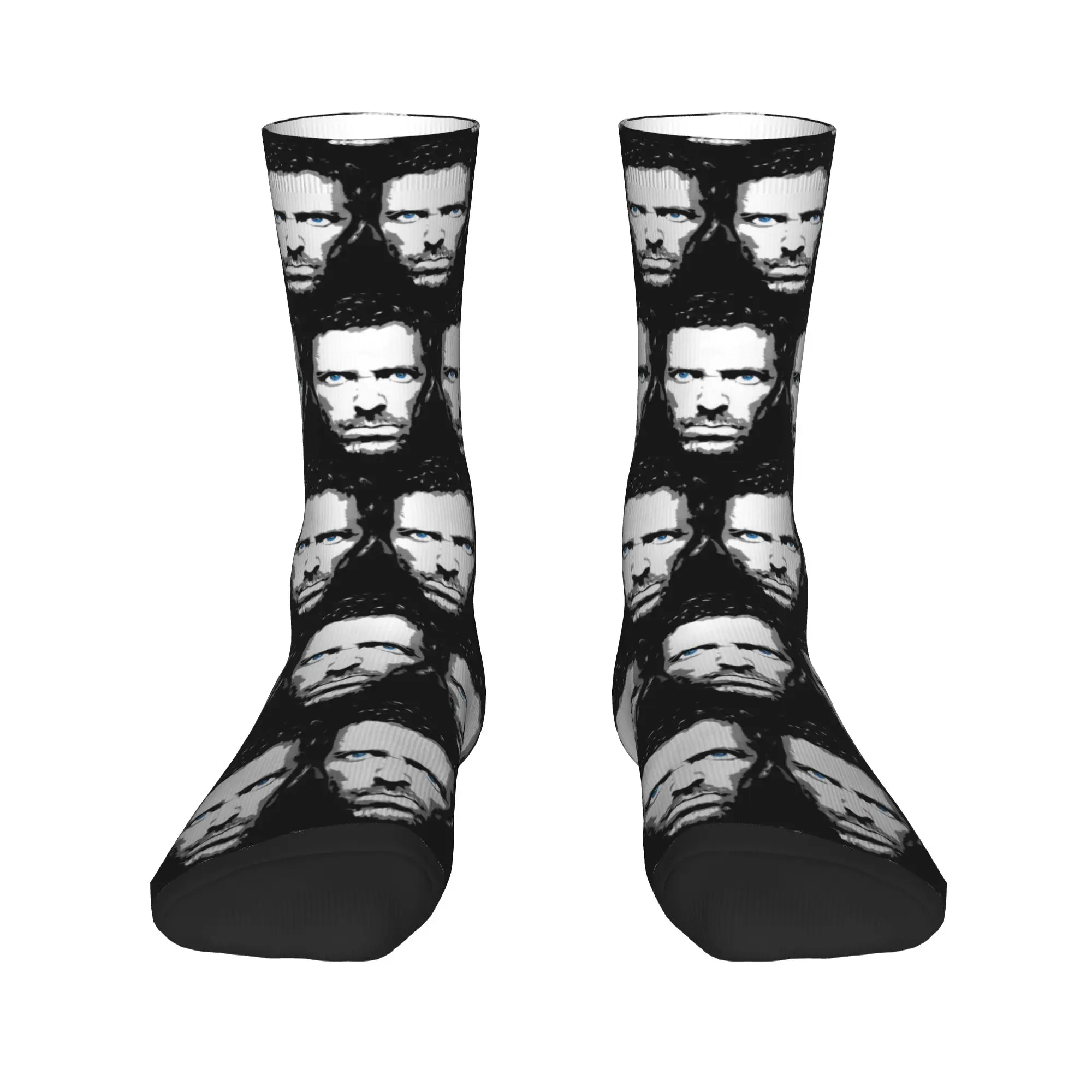 جوارب رجالية جوارب تلفزيون أمريكية دكتور جريجوري جوارب غير قابلة للانزلاق قابلة للتنفس جوارب ربيعية غير رسمية مخصصة لركوب الدراجات #2