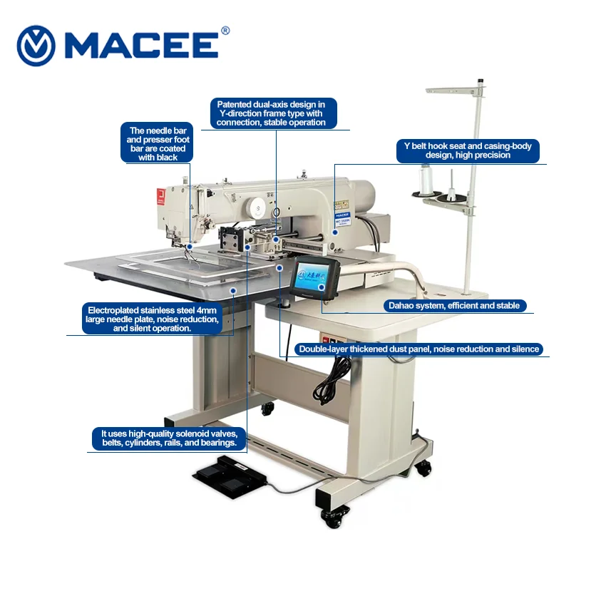 

3520K Computerized Pattern Machine - Integrated Dual-Axis Design, All-in-One Chassis | Large Appliance Control System