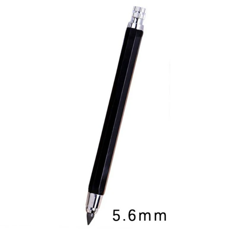 1 Pcs 5.6 mm Holder Mechanical Pencils Sketch up Automatic Mechanical Graphite Pencil for Draft Drawing, Shading, Art Sketching