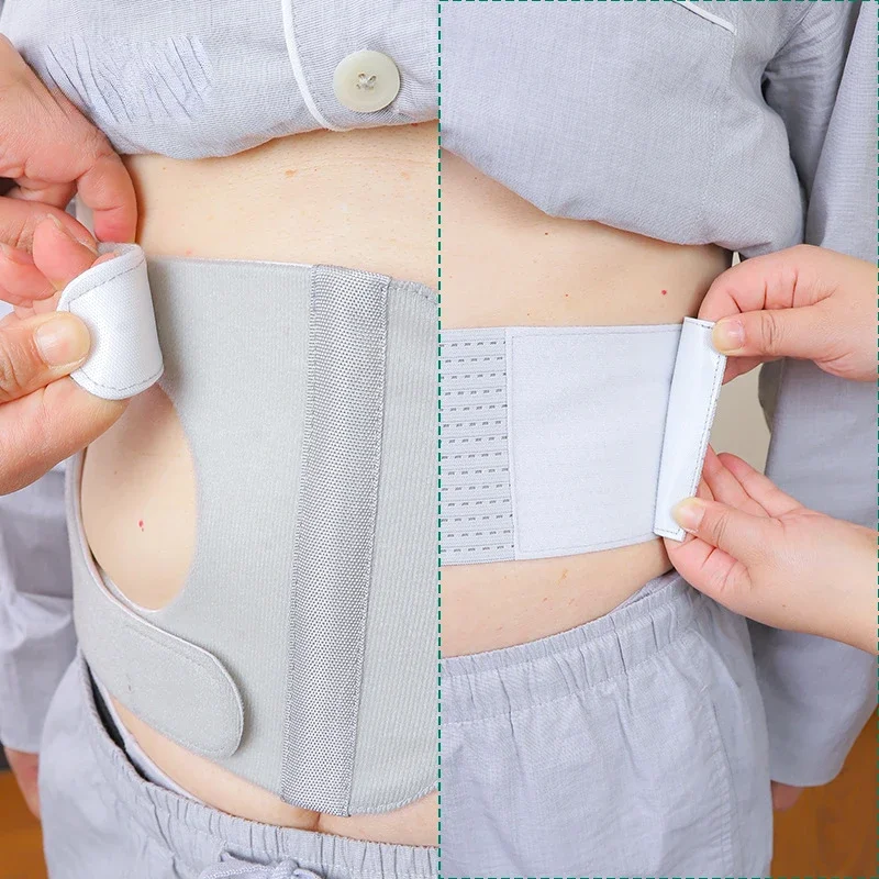 Medical Ostomy Abdomen Wear Ostomy Pocket Adjustable Band Fixed Support Widened Elastic Care Waist Abdominal Auxiliary Strap