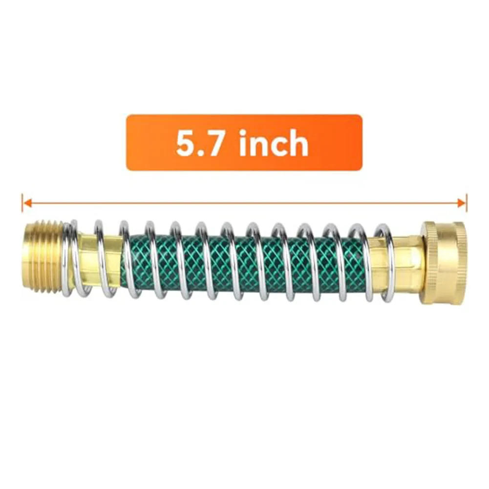 2 Pack Garden Hose Extension Adapter Water Hose Extension Adapter Hose Extender Garden Hose Protector Accessories