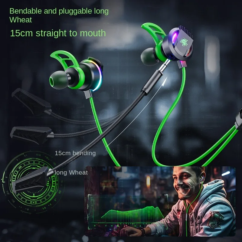 Imagem -06 - Fone de Ouvido Gamer com Microfone Gaming Earbuds Fones de Ouvido Cabo Gm2 Pubg Ps4 Csgo Telefone Tablet Laptop Jogo Universal