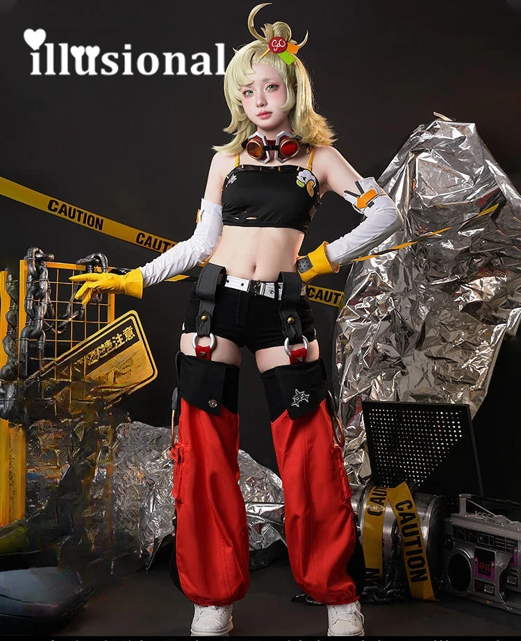 illusional Zenless Zone Zero Piper Wheel Cosplay Costume Sons of Calydon Piper Wheel Suit Halloween Costumes