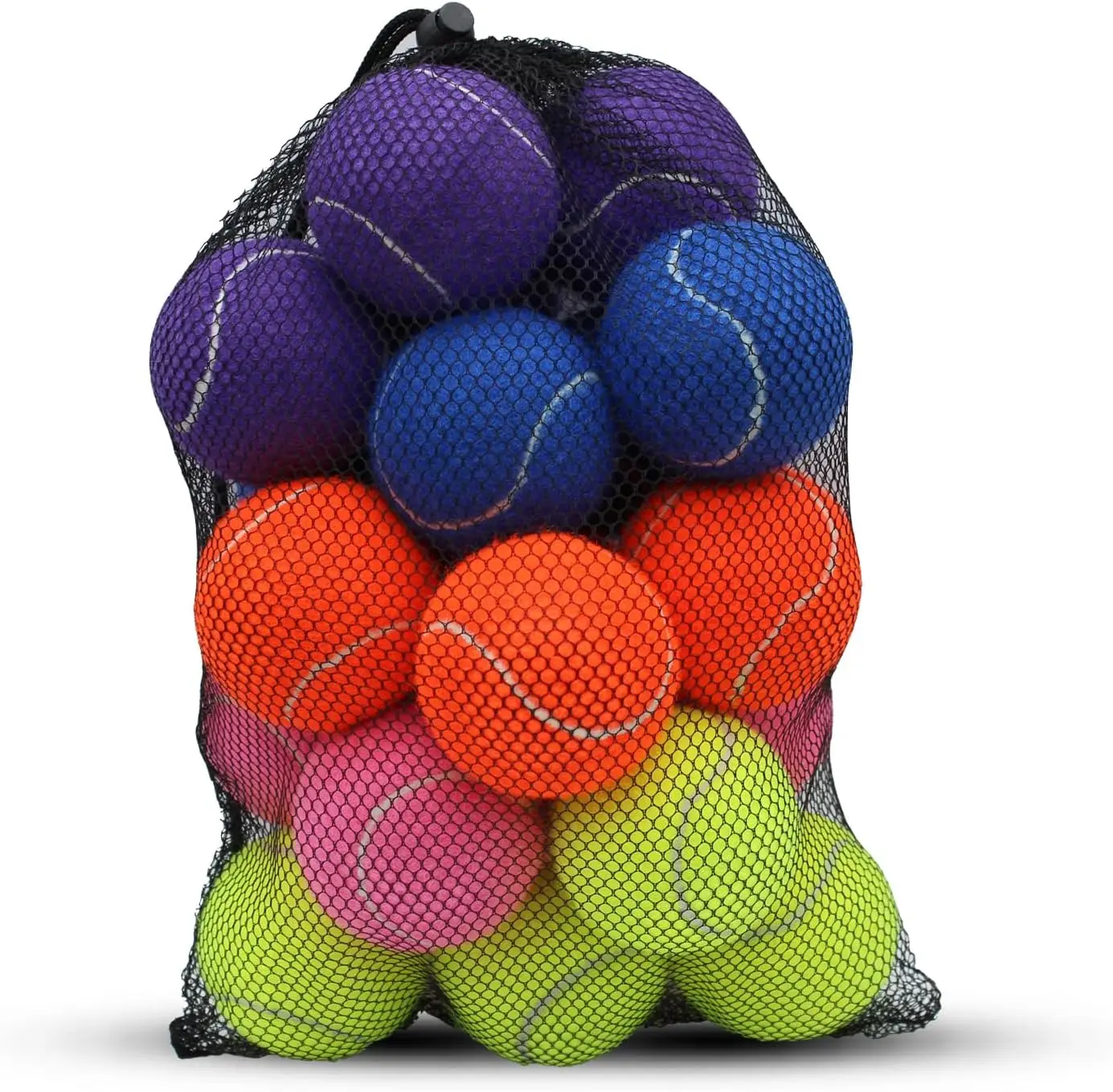 

20 Pack High Elasticity Training Tennis Balls for Beginners, Pets & Multi-Purpose Use