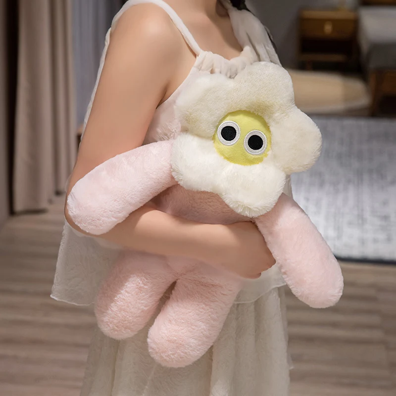 Pétale de beurre en peluche pour filles, jouet créatif, doux, dessin animé, plante, mignon, fleur, oreiller pour enfants, cadeaux d'anniversaire, décor de chambre Kawaii