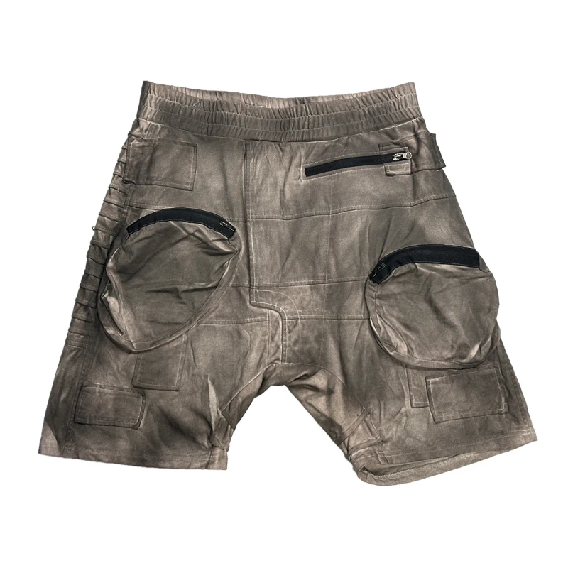 

Niche Designer Wasteland Style Wear Distressed Summer Shorts Casual Pants for Men