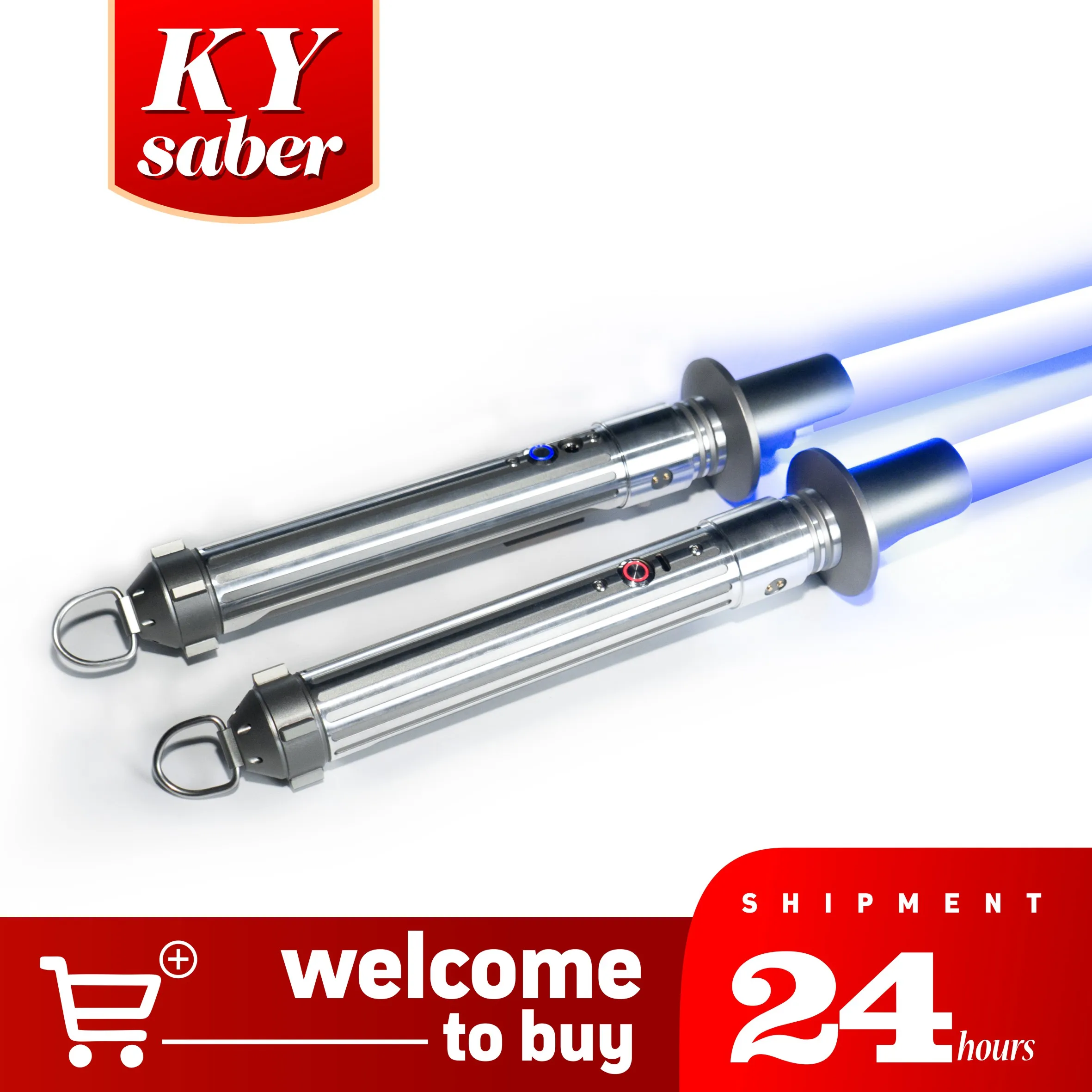 X-Sabers  Kanan Jarrus 28+ sets of fonts Force Heavy Dueling Light Saber Infinite Color Changing with Sensitive Smooth Swing