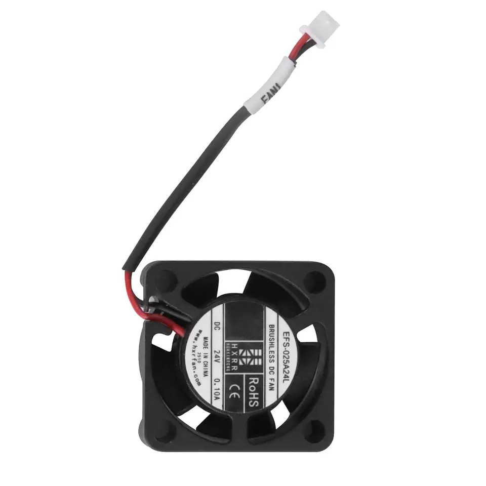 مجموعة مروحة أصلية Creality Ender3 V3 SE، 24 فولت، مروحة محورية 2510، مروحة تبريد أجزاء 4010 لطابعات Ender-3 V3 SE/Ender-3 V3 KE ثلاثية الأبعاد - 4
