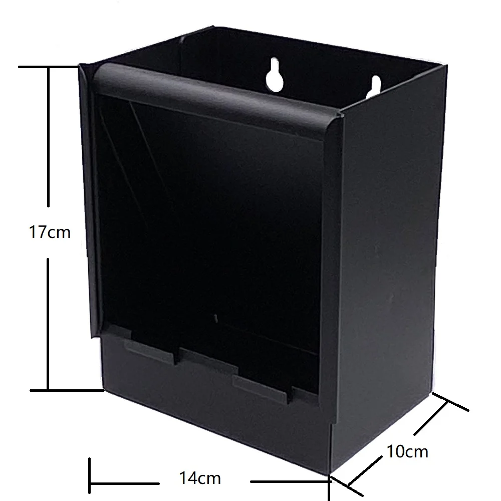Trappola per Pellet addensata (3mm) e scatola per bersagli cubici per pistola a Pellet o tiro in acciaio BBs con bersagli di carta a impatto di