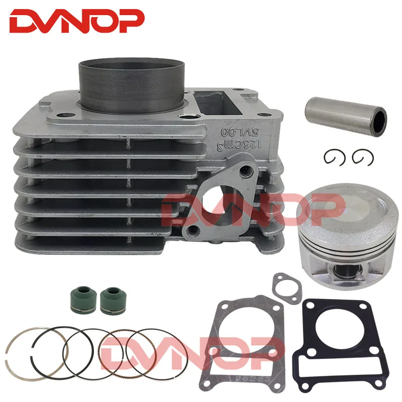 

Motorcycle Cylinder Kit 54mm Bore 5VL00 For Yamaha YBR125 YBR 125 TTR125 YB125Z XTZ125 Engine Spare Parts