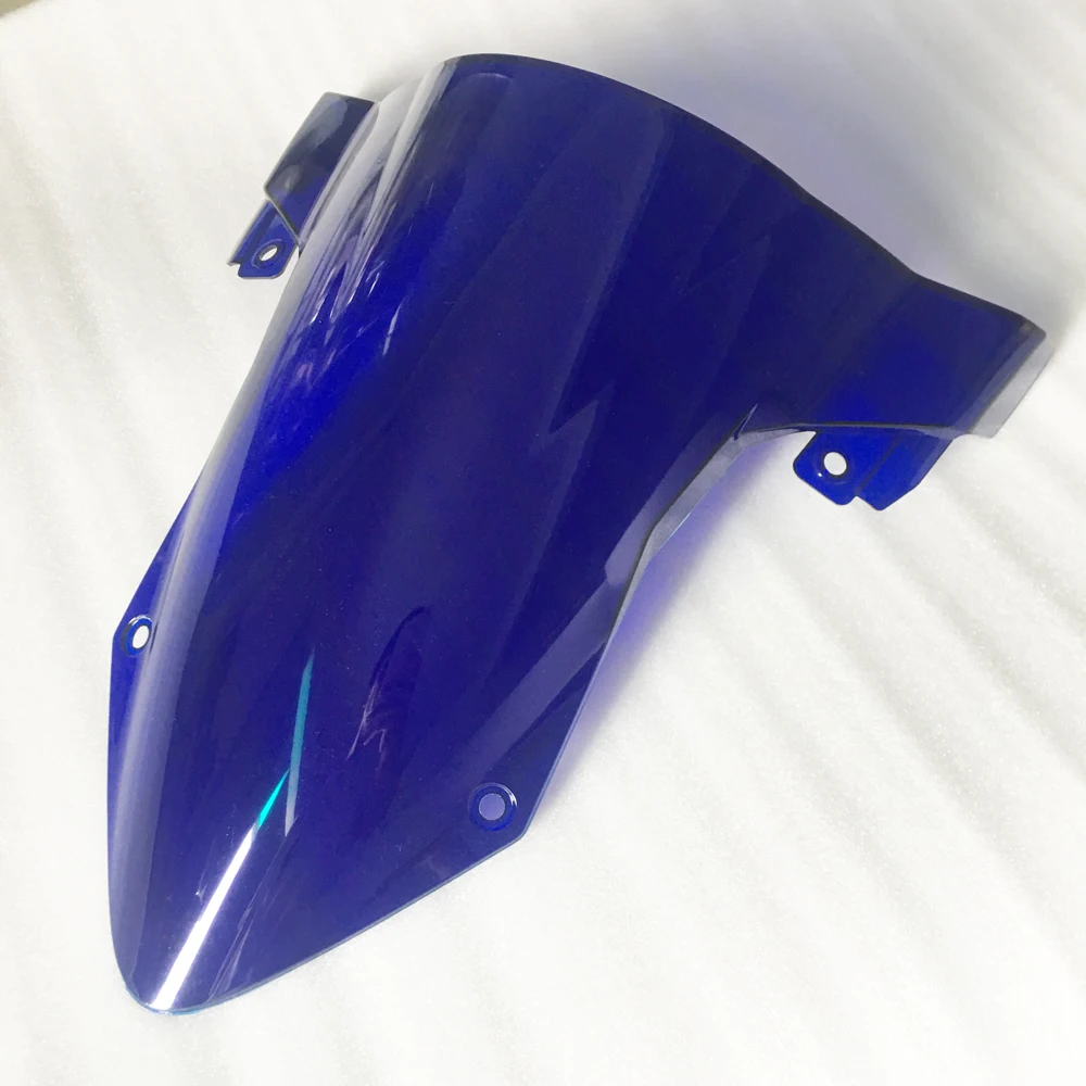 wushao Windschutzscheibe für BMW S1000RR S 1000 RR 2019 2020 2021 2022 2023 2024 2025 Windschutzscheibe Deflektoren Windschutzscheibe Kohlefaser Grau 9