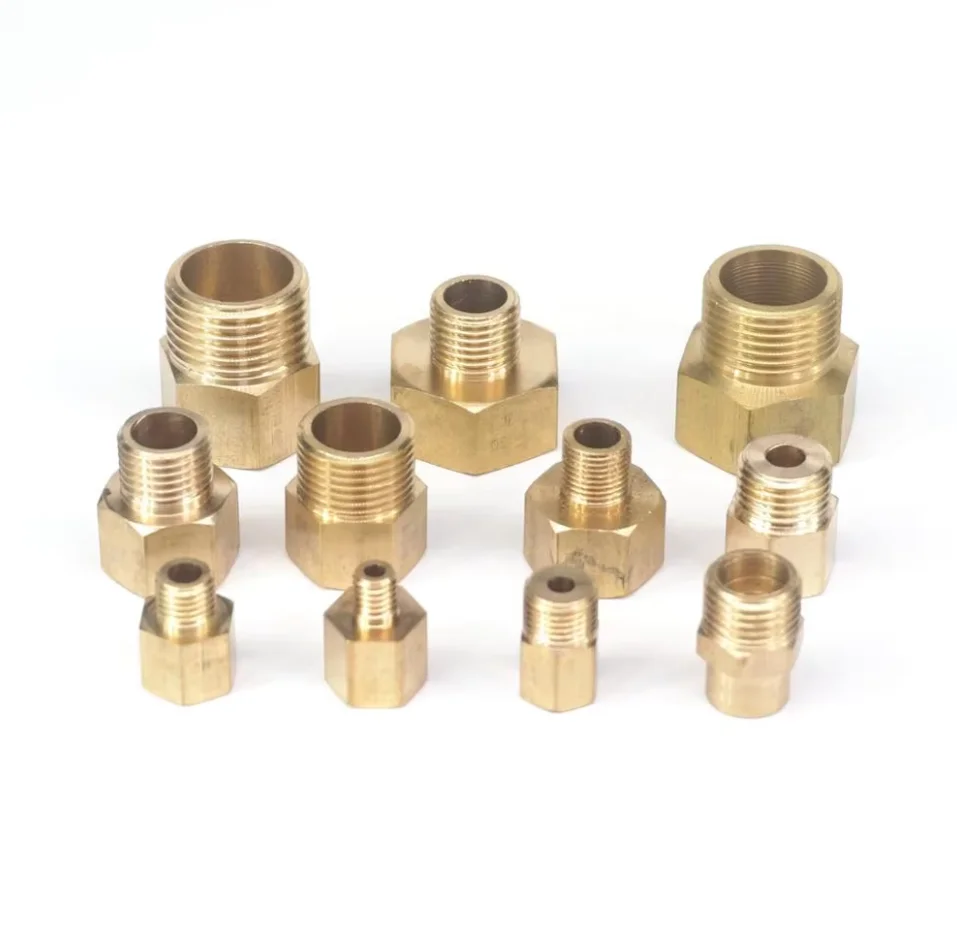 LOT 2 Reducing M10x1 Female -  - Compression Fitting Brass recension och pris