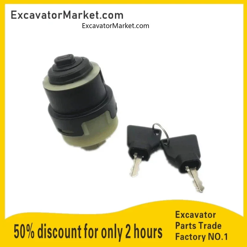 

701/80184 701/45500 85804674 50988 Ignition Switch For Jcb 3cx 4cx Elt20-0039 New Holland 11 Line Backhoe Loader Ignition Switch