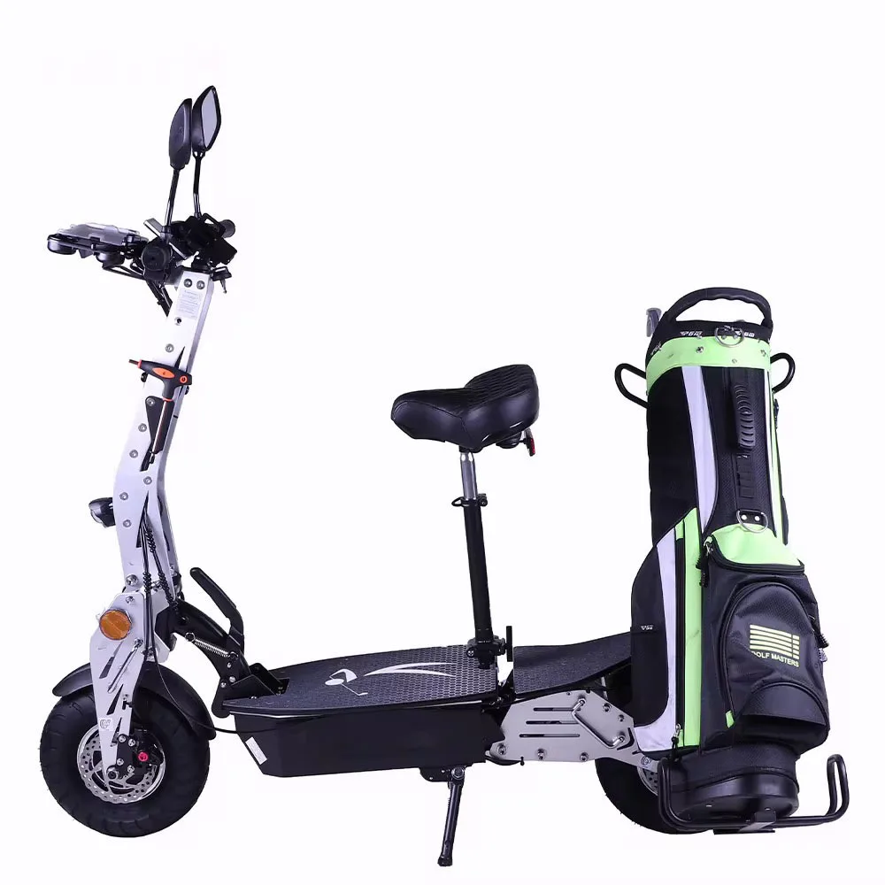 11 Inch Electric Scooter, Dual Drive, Off-Road High Speed, Foldable Lithium Battery, Golf Cart, Portable and Durable