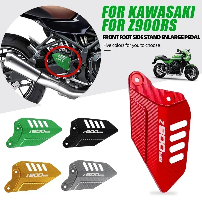 For KAWASAKI Z900RS Cafe Z 900 RS Z900 RS 2019 2020 2021 2022 Motorcycle Accessories FootPeg Footrest Rear Set Heel Plates Guard