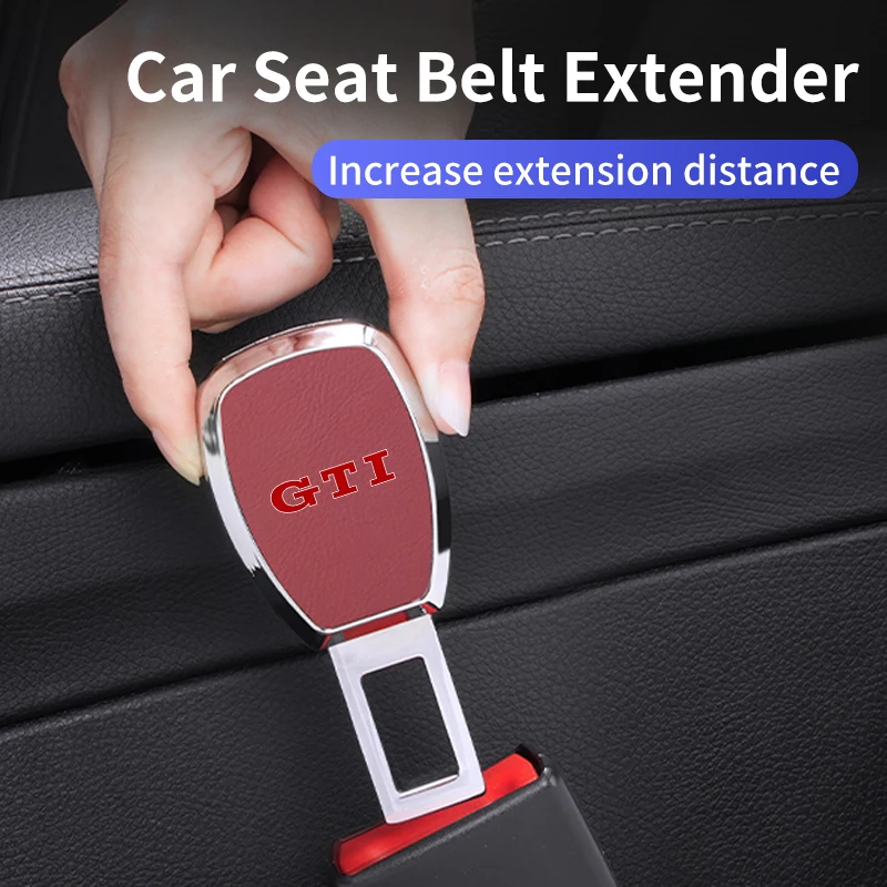 Car Seat Belt Clip Extension Safety Lock Buckle Extender Plug For VW GTI Passat Polo Golf Scirocco Tiguan Jetta T-ROC Touareg To