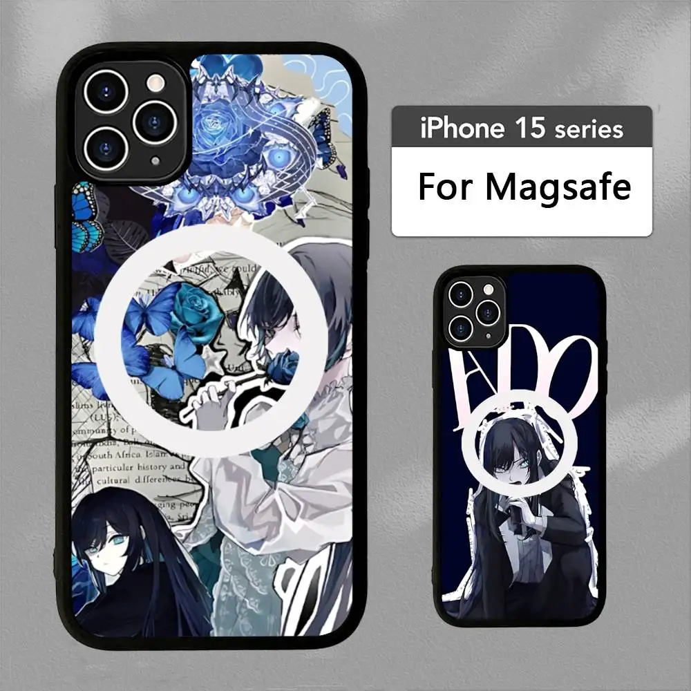 Japanese A-Ado Female Singer For Magesafe Magnetic Wireless Phone Case For IPhone 17 Pro Max Air 13 12 Mini 16 15 14 11