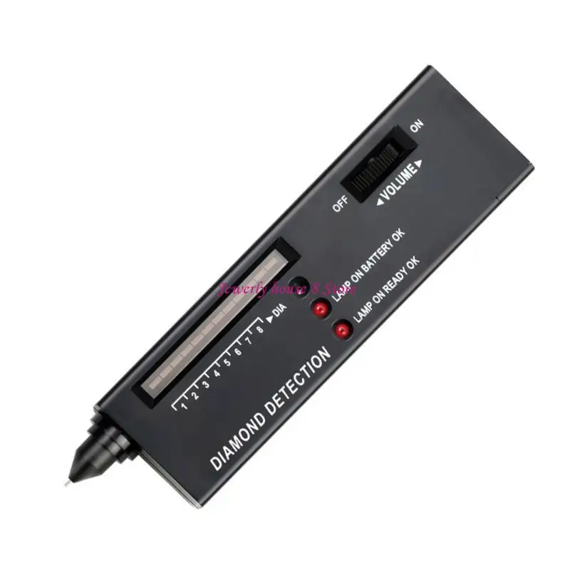 

High Accuracy Diamonds Testing Device LED Display Diamonds Tester Professional Jewelry Tool for Jewelers Enthusiasts