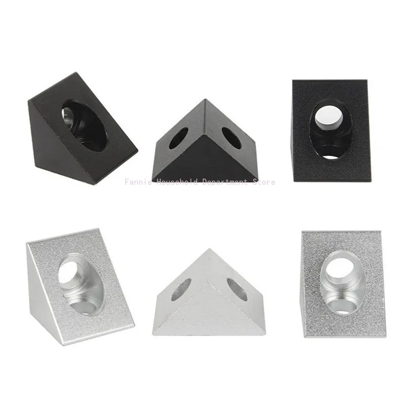 

8 шт./упак. 2020 Алюминиевые блоки-коннекторы (кубы, призмы, колесики, регуляторы углов) для алюминиевого профиля 2020 серии с пазом 6 мм