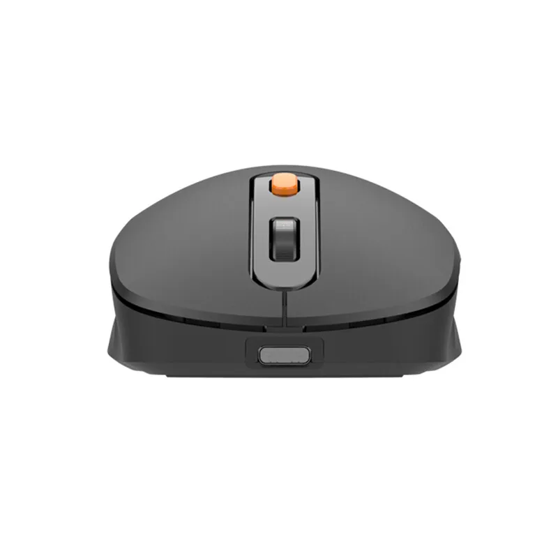 Мышь Lenovo Mouse Bluetooth Mouse [Howard 2022-Версия с зарядкой] Bluetooth + Беспроводная двухрежимная мышь Офисная мышь Черная