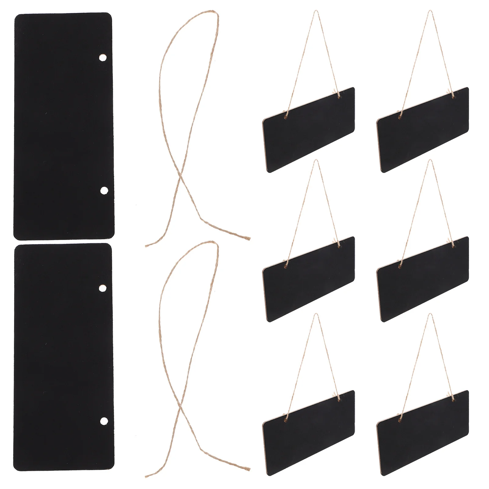 10 قطعة علامة السبورة الصغيرة معلقة لوحة رسائل خشبية لباب جدار ديكور عرض المطبخ فناء شرفة قابل للمسح مذكرة