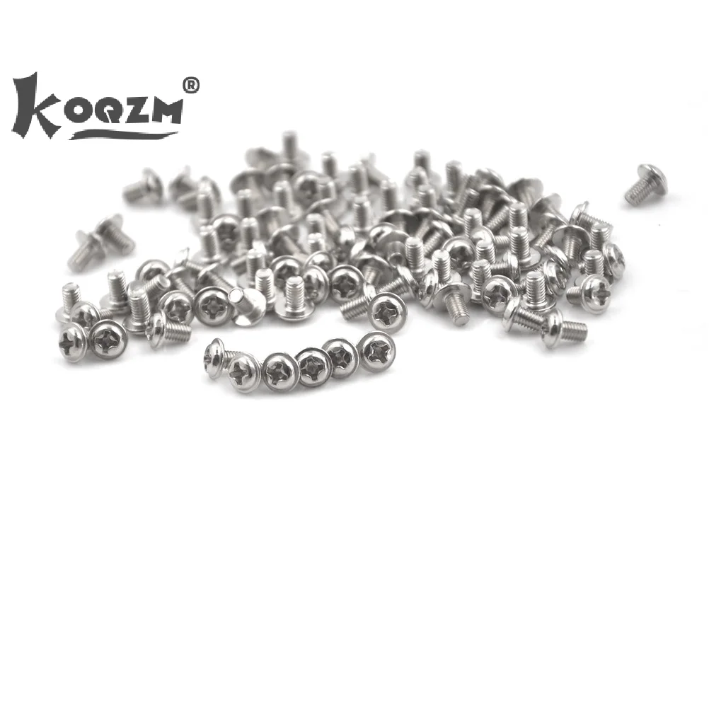 100 Stuks M3 Schroef M3X5 5mm PC Case Harde Schijf Precisie PSU 6/32 "Hex Schroeven Voor computer Floppy DVD ROM Moederbord