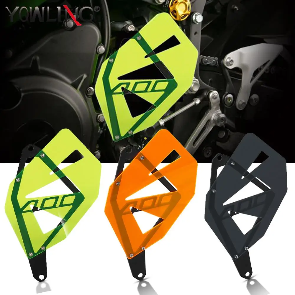 

For KAWASAKI NINJA 400 2018 2019 2020 2021 2022 2023 Motorcycle Front Sprocket Drive Shaft Cover Chain Guard Crash Protector