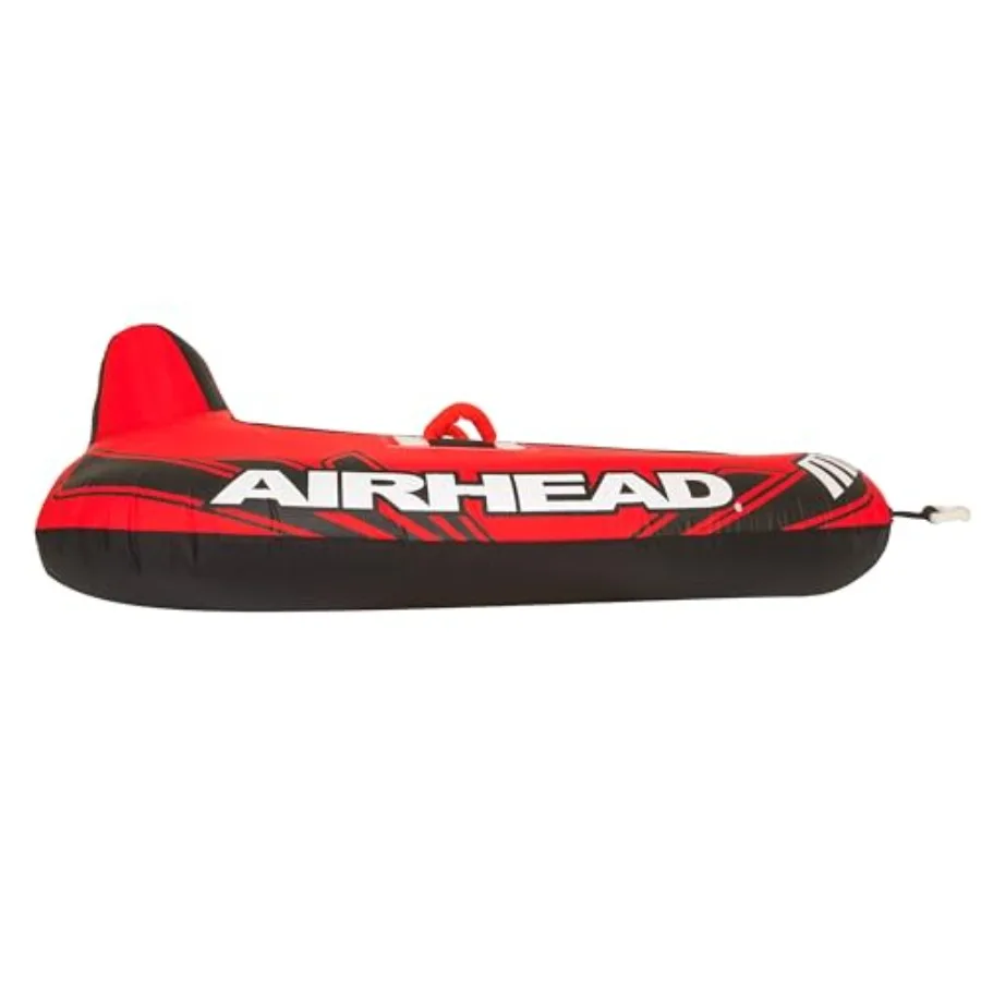h Towable Tube for Boating, 1-3 Rider Iatable Boat Tube for Water Tubing, Cockpit Design, Kwik-Connect Tow System, Foam Padded