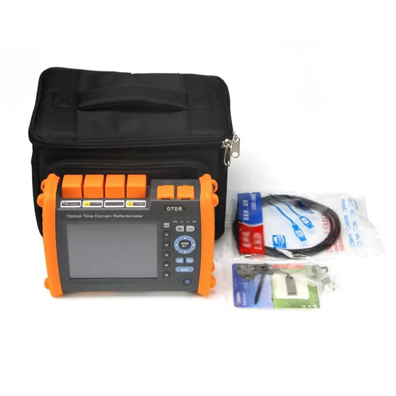 NK5600 OTDR SM 1310 1550nm 30/32dB,Fiber Power Meter Integrated VFL 5MW Touch Screen Optical Time Domain Reflectometer