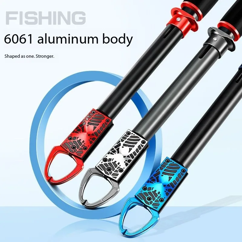 

New Extended large aluminum alloy fish control device with multiple functions and no harm to fish, firmly clamping fish pliers