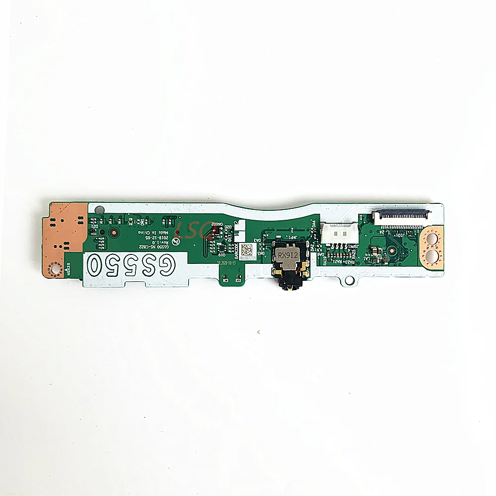 Placa do leitor do cartão do porto audio, NS-C822, GS550 para Lenovo IdeaPad 3 15ADA05, 5C50S25048, 100% testado OK