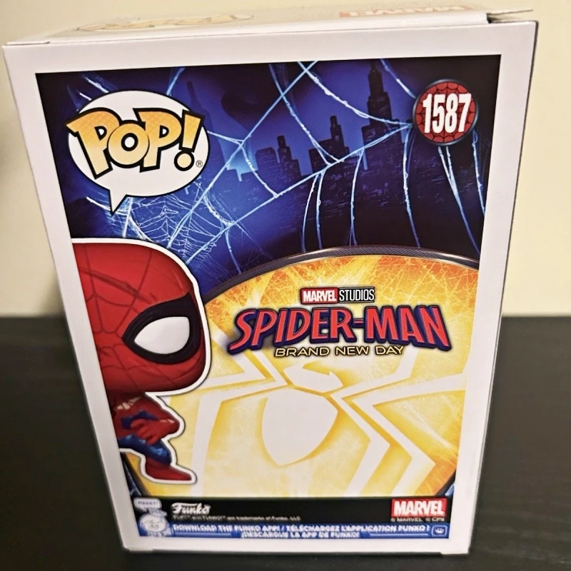 Funko Pop! Marvel Spider-Man Special Edition #1586 #1587 Original Vinyl Figure Superhero Collectible Model Desktop Ornament Gift - view 2