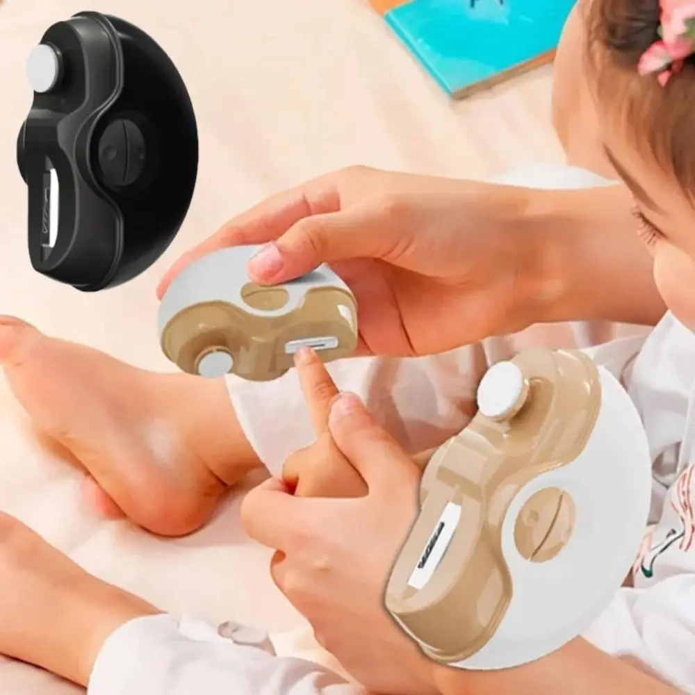 

Электрические кусачки для ногтей 2 в 1, перезаряжаемый триммер для ухода за ногтями, бесшумная универсальная автоматическая машинка для стрижки ногтей для детей и взрослых