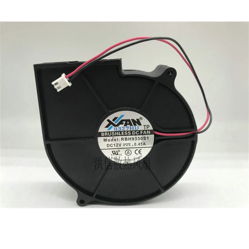 High Quality 1PC RBH9330S1 DC12V 0.45A 93x93x30mm Server Cooling Fan 2Pin